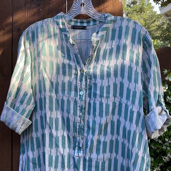 Lungo L’arno linen dress size M - Picture 3 of 6